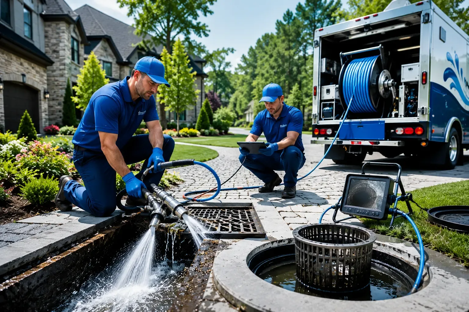 Local outdoor drain cleaning professionals in Singers Glen, VA