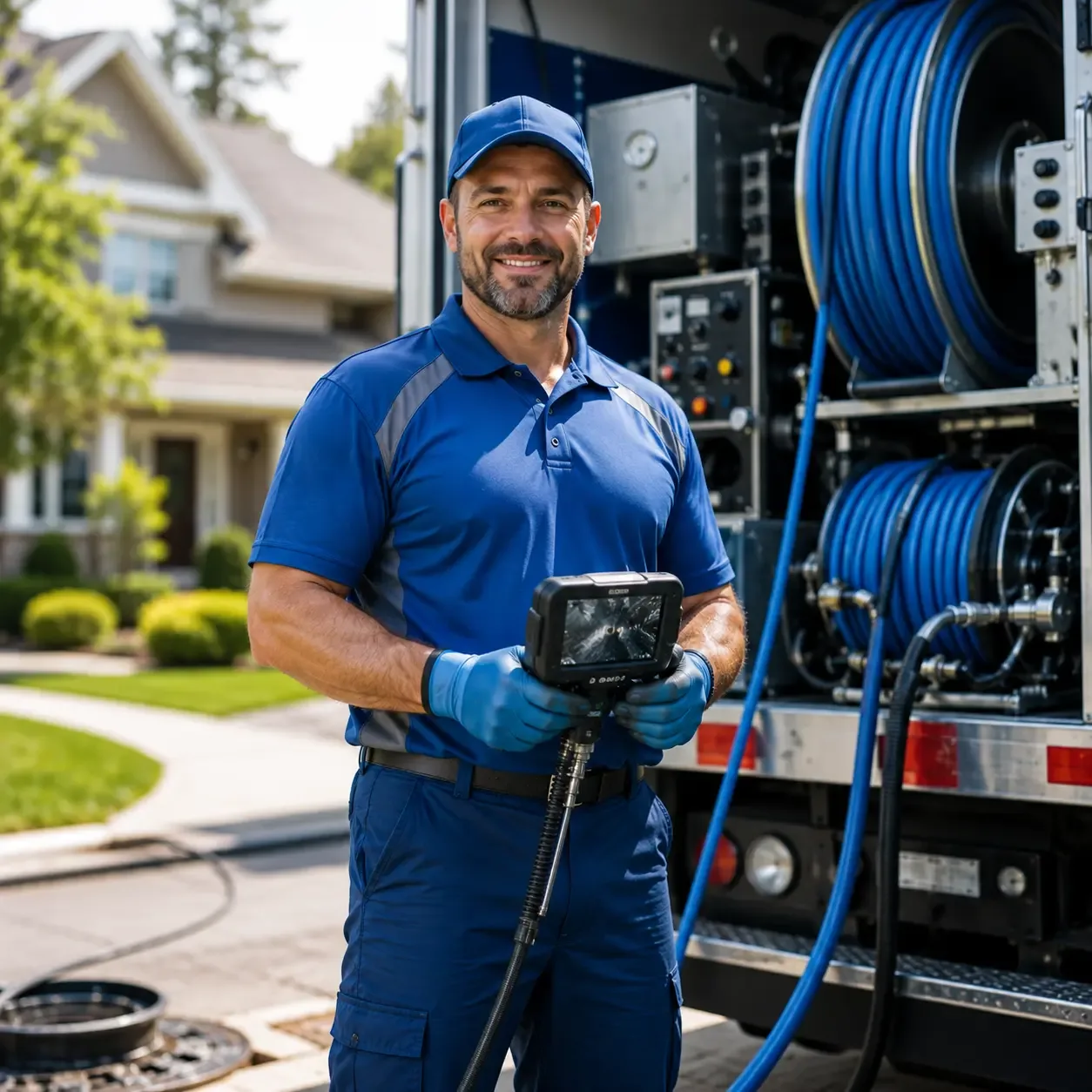 Local outdoor drain cleaning specialists in Singers Glen, VA